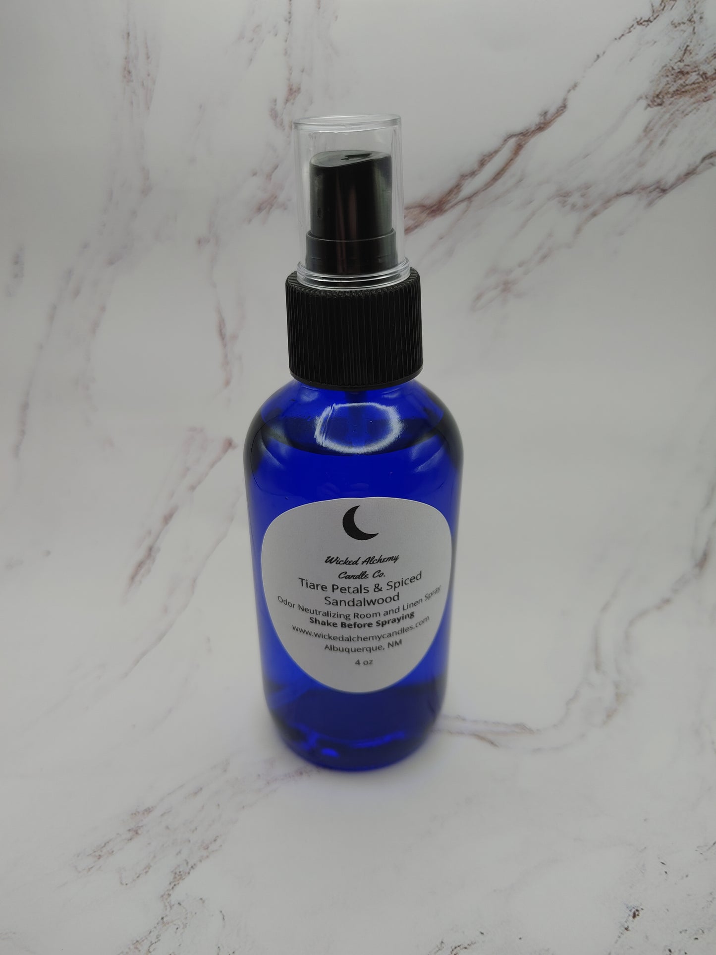 Spirit Guide Odor Neutralizing Room and Linen Spray - Tiare Petals & Spiced Sandalwood